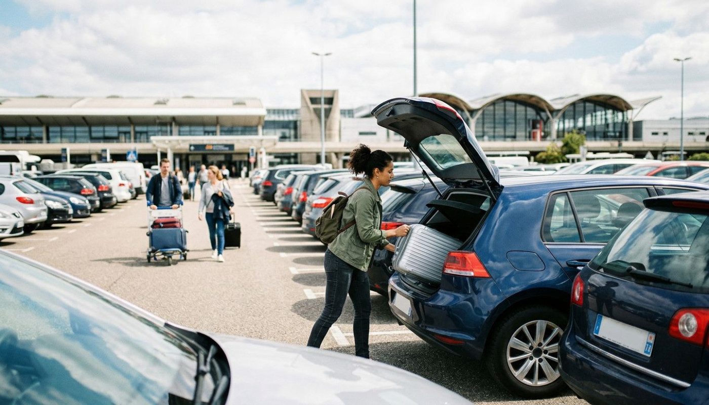 Parking aéroport Lyon Saint Ex, le pouls secret des départs en voyage